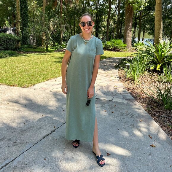 Vineyard Vines Dresses & Skirts - Sage Olive Green Vineyard Vines Women’s Surftee Casual Maxi Dress in Women’s S